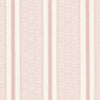 Schumacher Ipala Stripe Vinyl Blush Wallpaper