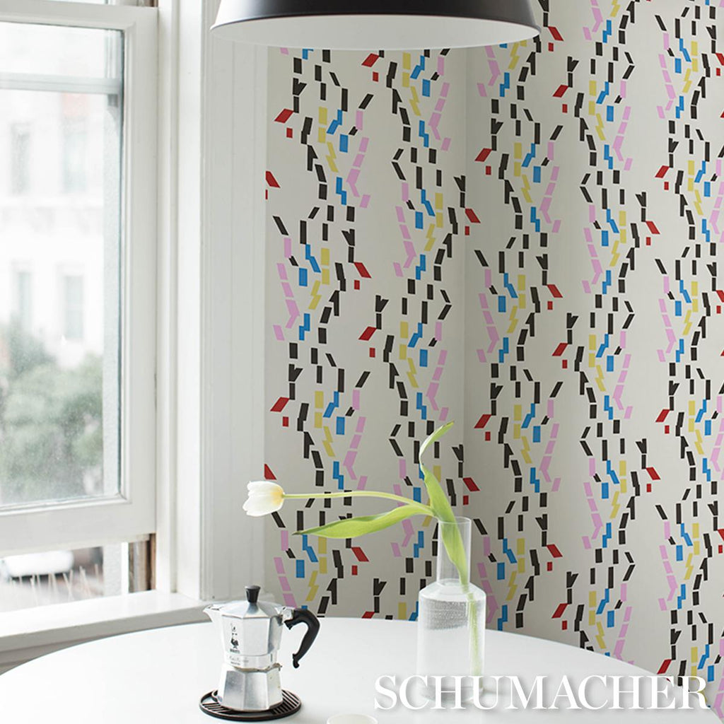 Schumacher Confetti Multi Wallpaper