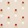 Schumacher Forget Me Dots Neutral Wallpaper