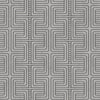 Borastapeter Geo Tribe Pewter Wallpaper