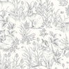 Borastapeter Forest Friends Ivory Wallpaper