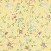 Schumacher Georgia Vine Soft Yellow Fabric