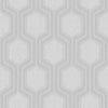 Borastapeter Graphic Hexagon Grey Wallpaper