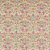 Morris & Co Rose Boughs Green/Rose Fabric