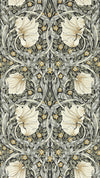 Morris & Co Pimpernel Ink/Sage Wallpaper