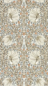 Morris & Co Pimpernel Linen/Coral Wallpaper