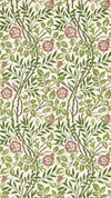 Morris & Co Sweet Briar Boughs/Rose Wallpaper