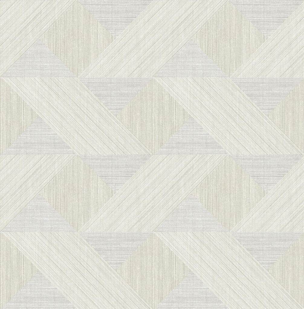 A-Street Prints Presley Grey Tessellation Wallpaper