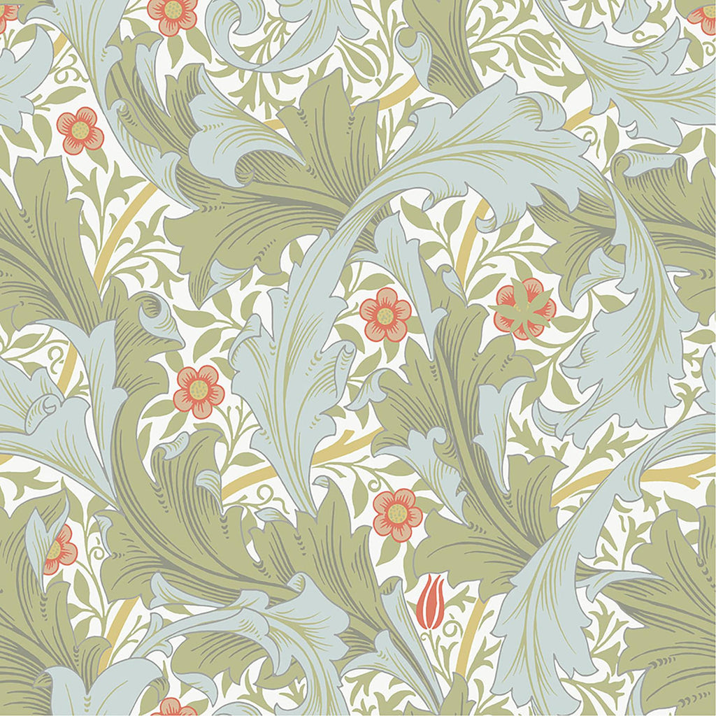 A-Street Prints Botanical Olive Wallpaper