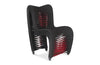 Phillips Collection Seat Belt Dining Black/Red Chair