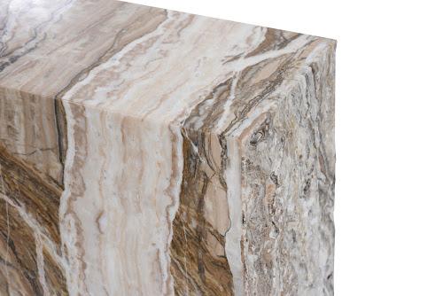 Phillips Collection Onyx Pedestal Natural Brown Accent