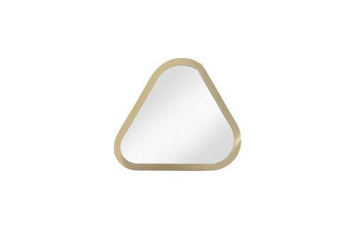 Phillips Collection Pebble s Set of 4 Brushed Brass Mirror