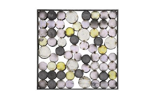 Phillips Collection Paint Can Wall Art, Square Mixed Neutrals Assorted LG Accent