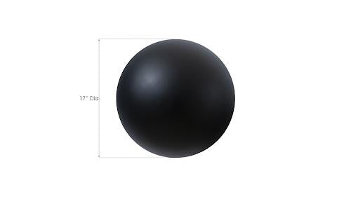 Phillips Collection Ball on the Wall Medium Matte Black Accent