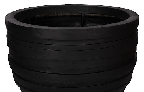 Phillips Collection June , Black, LG Black Planter