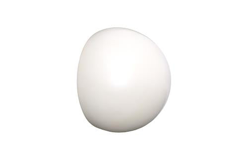 Phillips Collection Sphere-In-Half Pearl White Accent