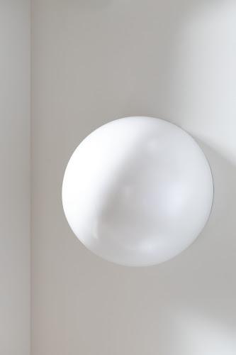 Phillips Collection Sphere-In-Half Pearl White Accent