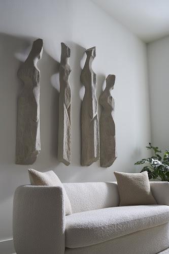 Phillips Collection Cast Women Wall Art, B Roman Stone Accent