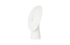 Phillips Collection Cycladic Head, Sculpture, Oval White Stone Accent