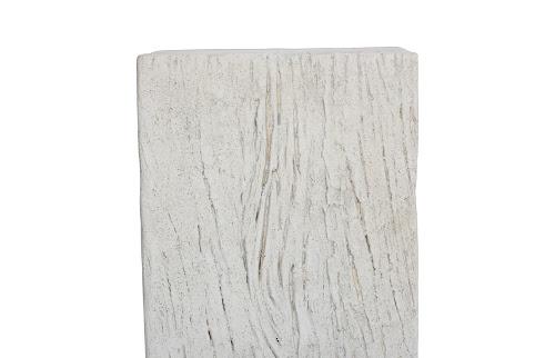 Phillips Collection Log Prism Pedestal Roman Stone Accent