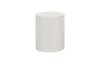 Phillips Collection Groovy , White Stone White Side Table