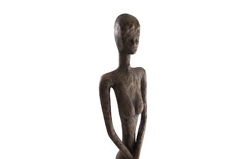 Phillips Collection Lottie Sculpture Bronze Finish Resin Accent