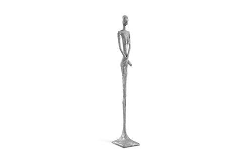 Phillips Collection Lottie Sculpture Resin Silver Leaf Accent