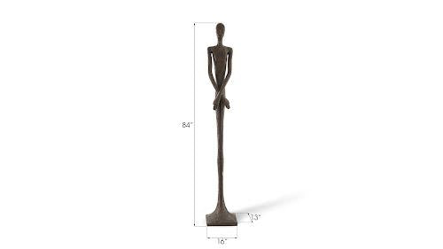 Phillips Collection Lloyd Sculpture Resin Bronze Finish Accent