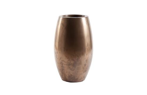 Phillips Collection Elonga Polished Bronze SM Planter