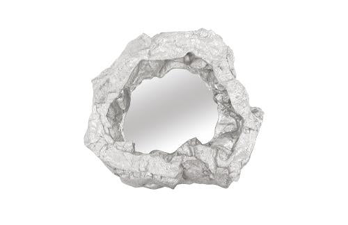 Phillips Collection Rock Pond Silver Leaf Mirror