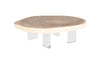 Phillips Collection Floating  With Acrylic Legs Bleached  Size Varies Coffee Table