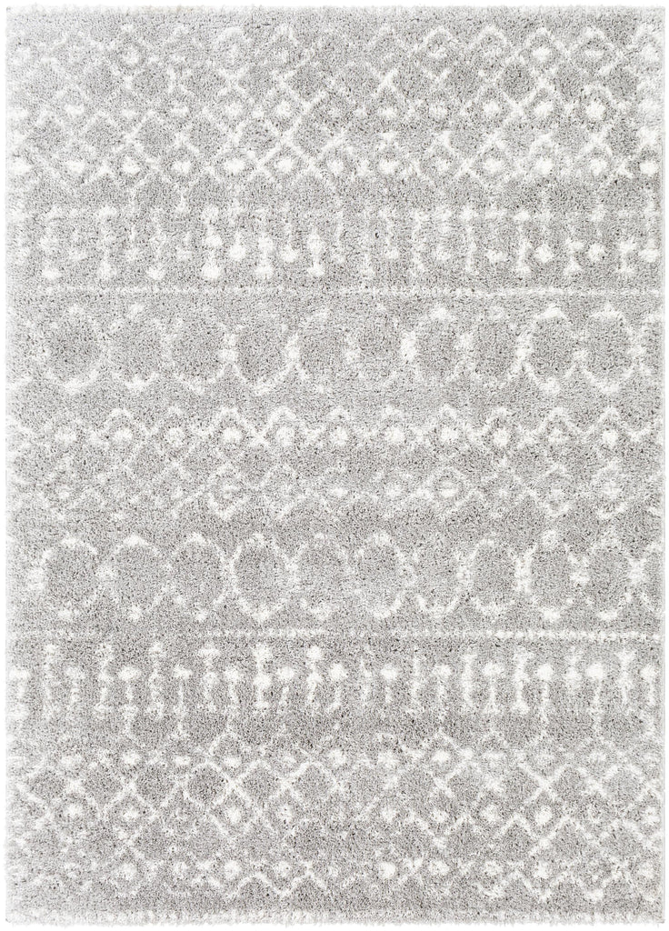 Surya Aliyah Shag ALH-2304 Cream Gray 5'3" x 7'3" Rug