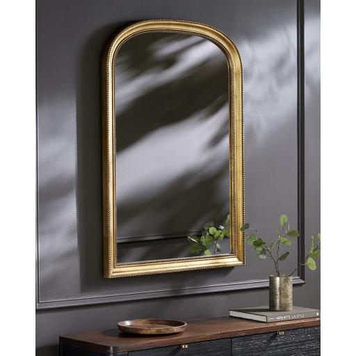 Surya Nalanda ANAN-002 Gold 42"H x 30"W x 2"D Mirror