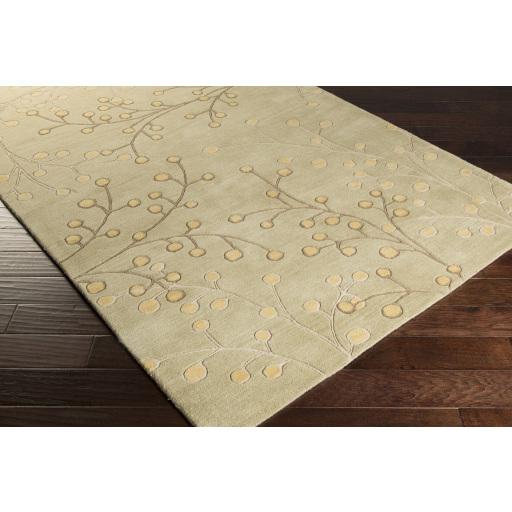 Surya Athena ATH-5113 Medium Brown Mustard 10' x 14' Rug