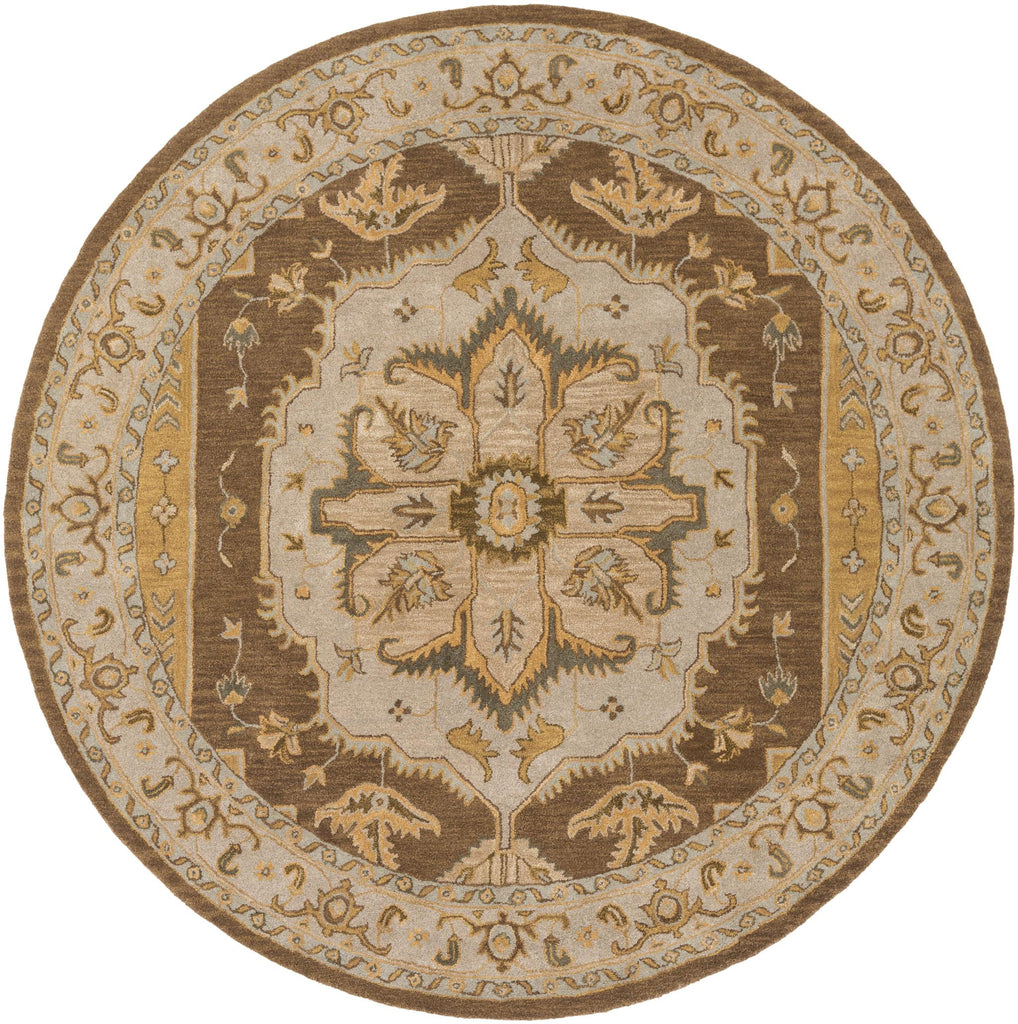 Surya Middleton AWHR-2053 Butter Camel 3'6" Round Rug