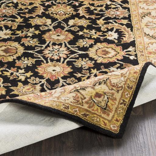 Surya Middleton AWOC-2000 Beige Black 2'3" x 14' Rug