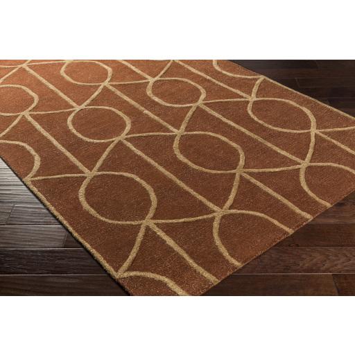 Surya Urban AWUB-2162 Rust Tan 2' x 3' Rug