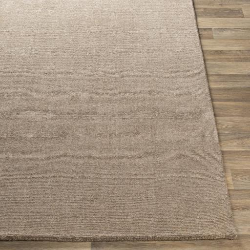 Surya Bari BAR-2303 Medium Brown 4' x 6' Rug