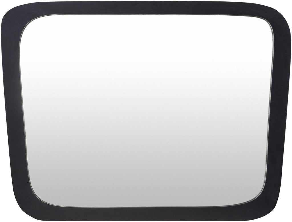 Surya Broome BBR-004 Black 40"H x 30"W x 1"D Mirror