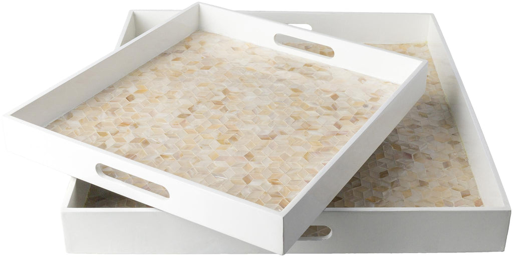 Surya Beverly BEE-002 Beige Butter 46"H x 24"W x 1"D Mirror