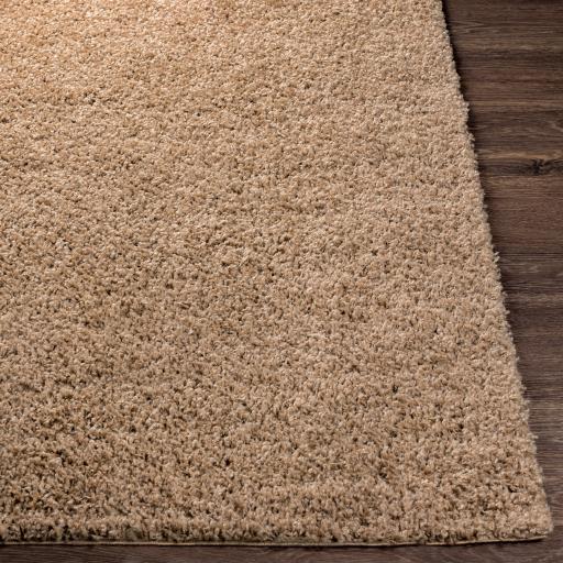 Surya Bliss Shag BLI-2305 Tan 7'10" x 10' Rug