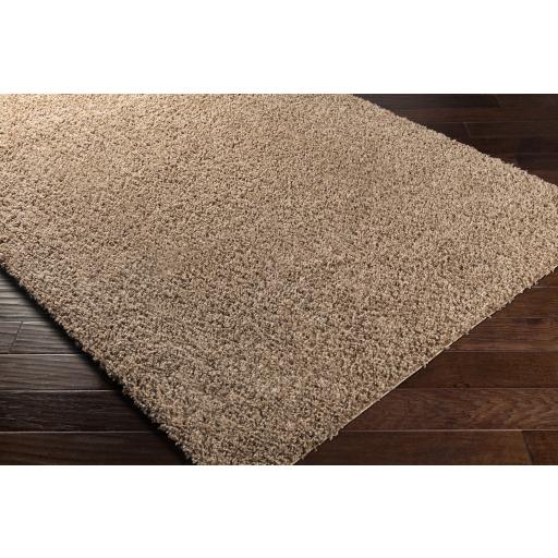 Surya Bliss Shag BLI-2305 Tan 7'10" x 10' Rug