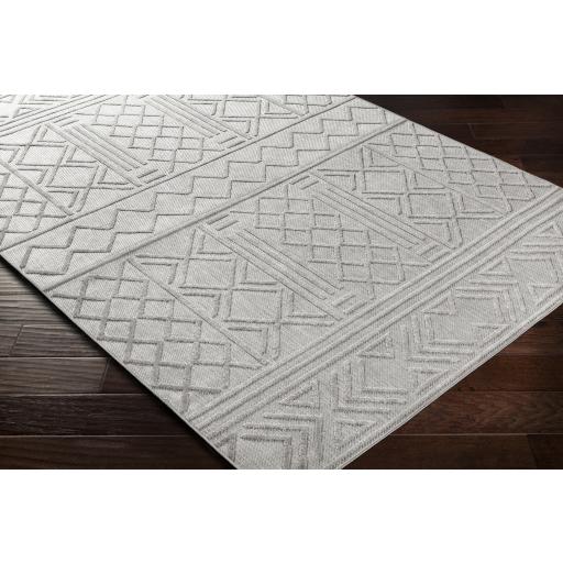 Surya Big Sur BSR-2316 Charcoal Medium Gray 2' x 3' Rug