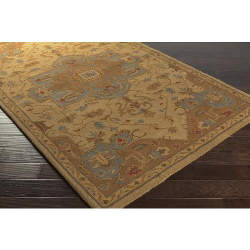 Surya Caesar CAE-1146 Brown Burgundy 4' x 6' Rug