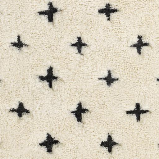 Surya Camille CME-2300 Black Cream 2' x 3' Rug