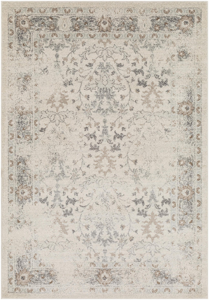 Surya Chelsea CSA-2321 Camel Charcoal 5'3" x 7'3" Rug