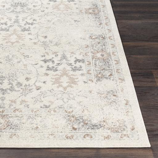 Surya Chelsea CSA-2321 Camel Charcoal 5'3" x 7'3" Rug