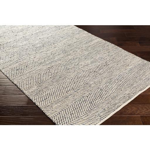 Surya Giovanni GNI-1000 Charcoal Cream 2' x 3' Rug