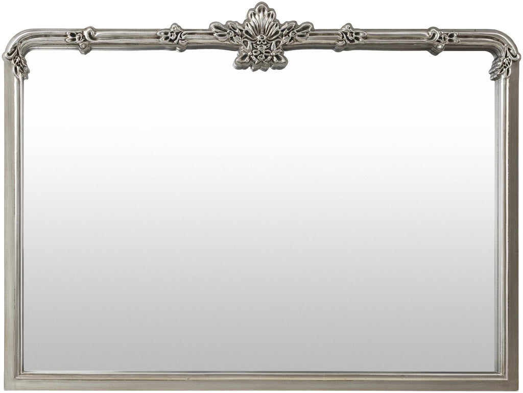 Surya Highclere HCL-002 Metallic - Silver 30"H x 40"W x 2"D Mirror