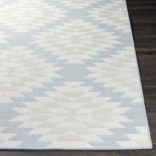 Surya Montego Bay MBY-2300 Cream Denim 5'3" x 7' Rug